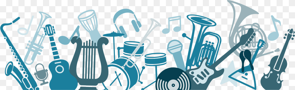 Illustration Of Instruments, Group Performance, Leisure Activities, Music, Music Band Free Transparent Png
