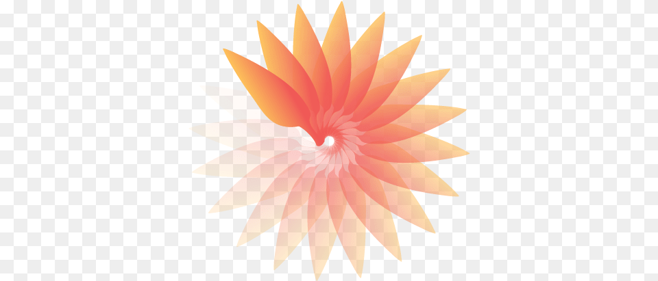 Illustration Of Orange Gradient Sunburst Desafio Solar Brasil Logo, Dahlia, Flower, Plant Free Transparent Png
