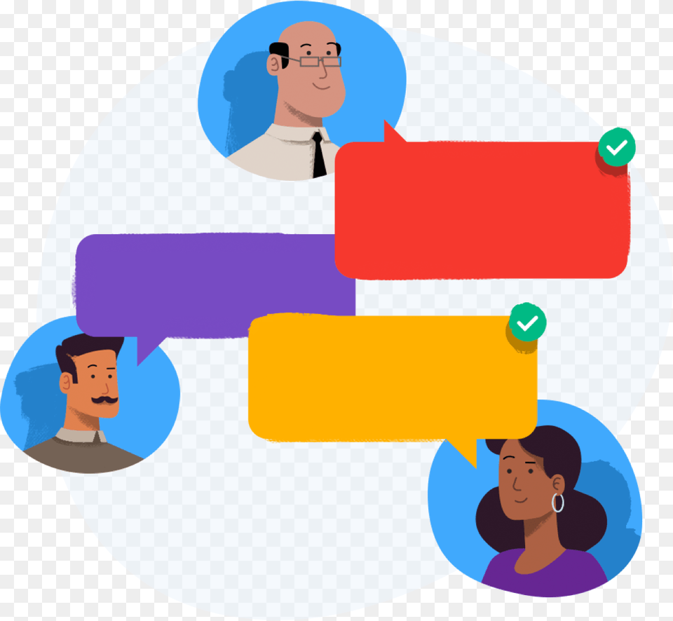 Illustration Of Team Discussing Designs, Adult, Female, Male, Man Png Image