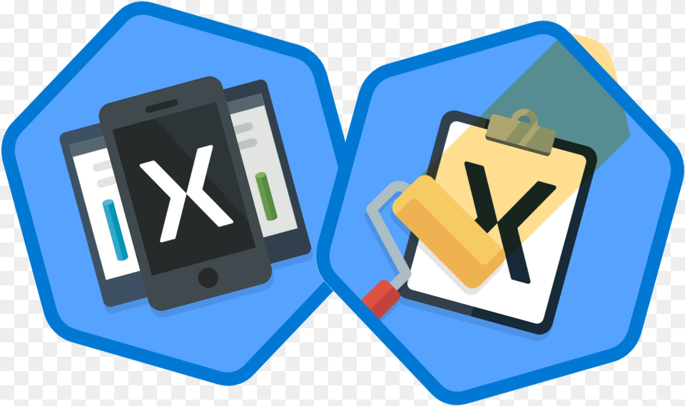Illustration Of Two Xamarin Learning Path Trophies, First Aid, Sign, Symbol Free Transparent Png