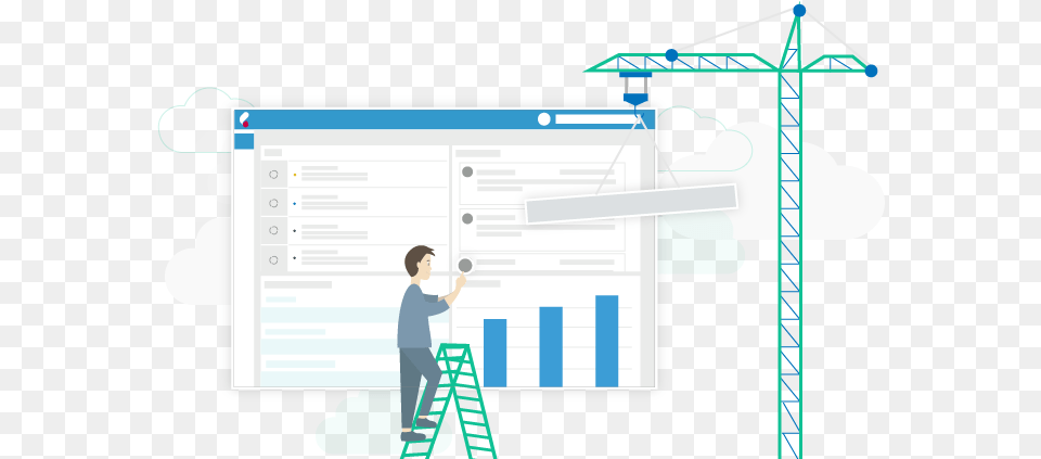 Illustration Showing Person Climbing Ladder And Cezanne Person, Face, Head, Text Free Transparent Png