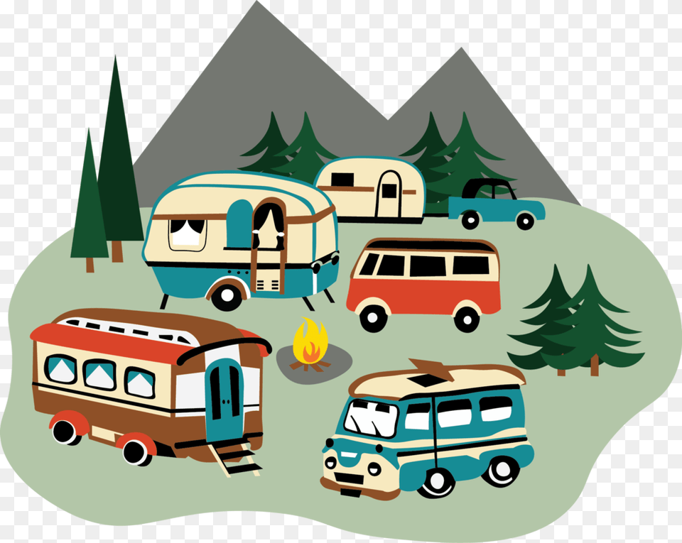 Illustration The Daily Orange Jacqueline Simpson, Caravan, Transportation, Van, Vehicle Png Image