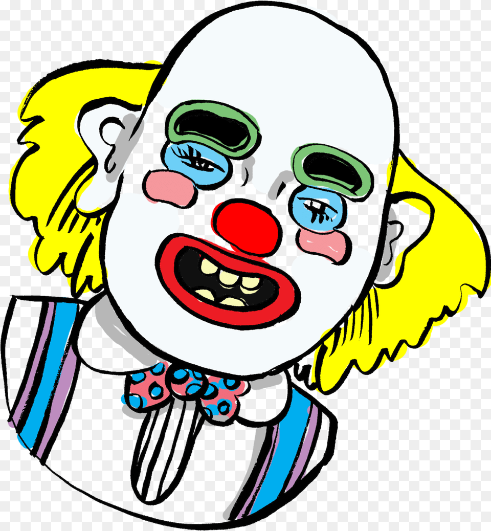 Illustration U2014 Kirby Salvador Face, Baby, Person, Performer, Clown Png