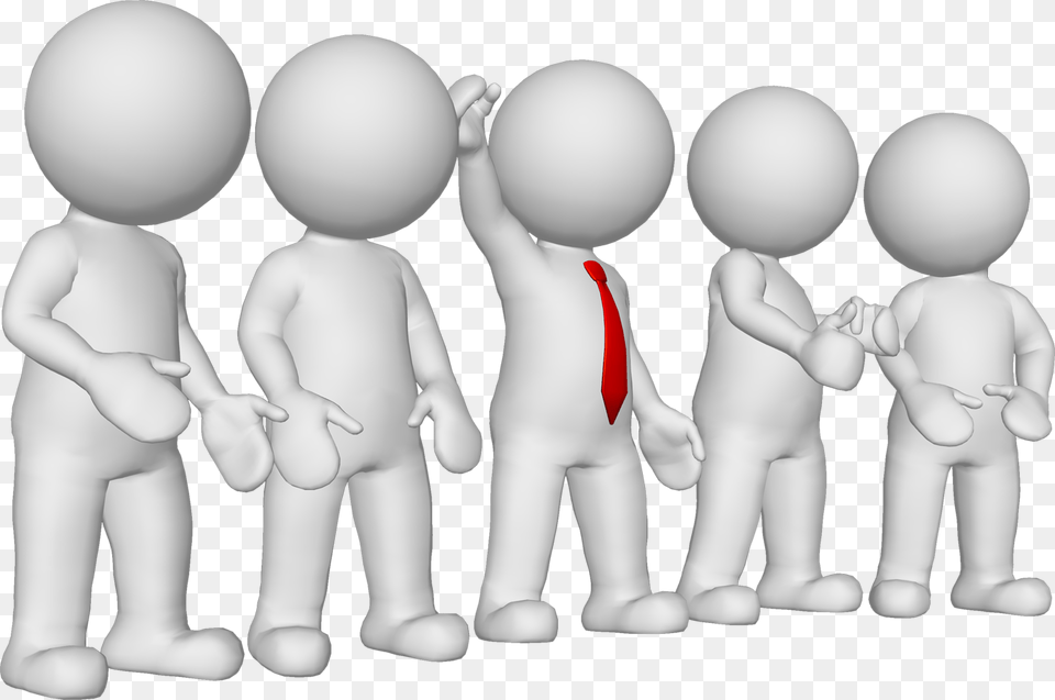 Illustrations And Clipart Man With Group 3d Man Group, Baby, Person Free Png Download