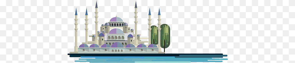 Illustrations Of Turkey Landmarks Of Turkey, Architecture, Building, Dome, Mosque Png