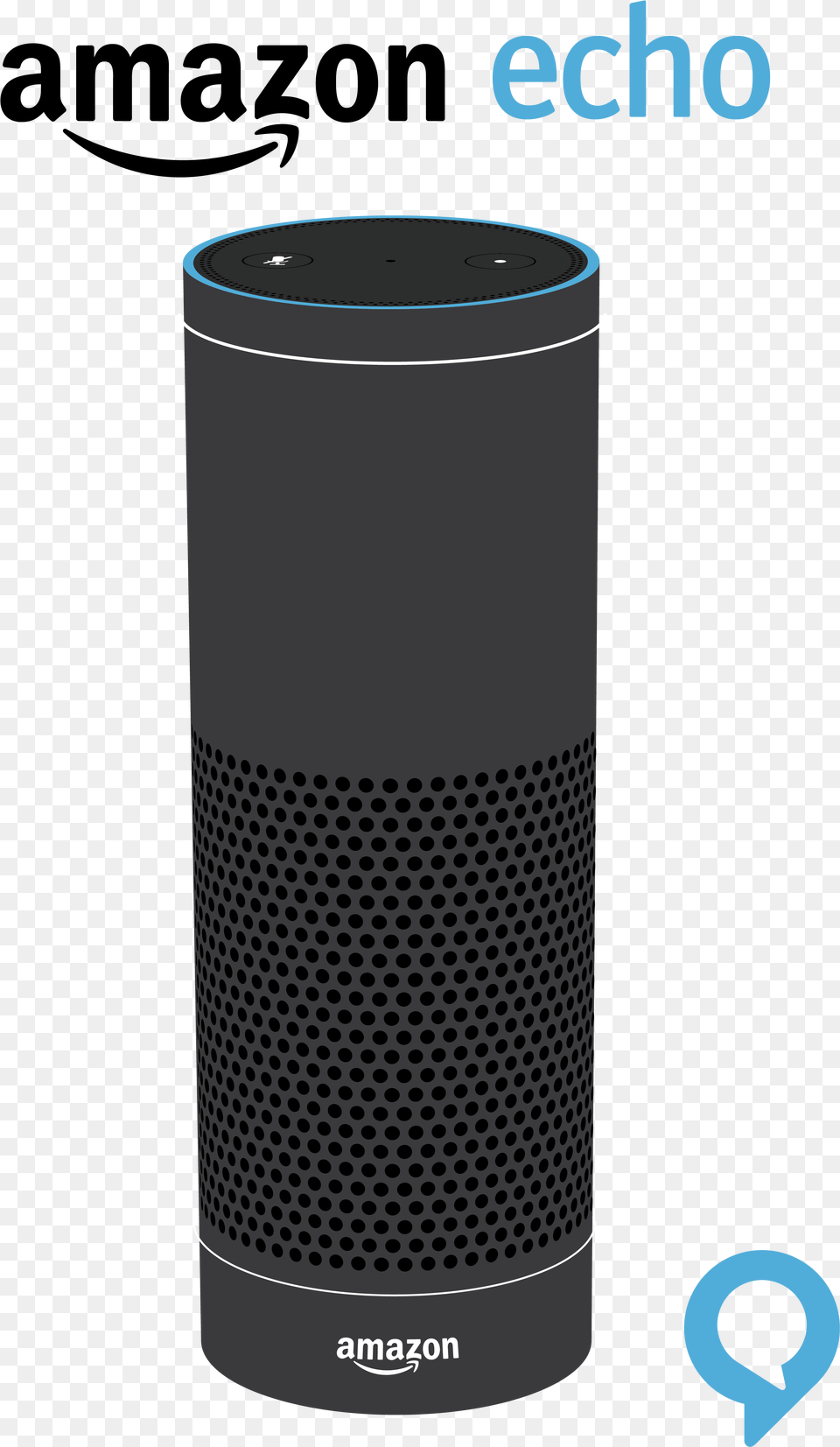 Illustrationwife Amazon Echo The Ultimate Guide To Learn Amazon Echo, Electronics, Speaker, Cylinder Png Image