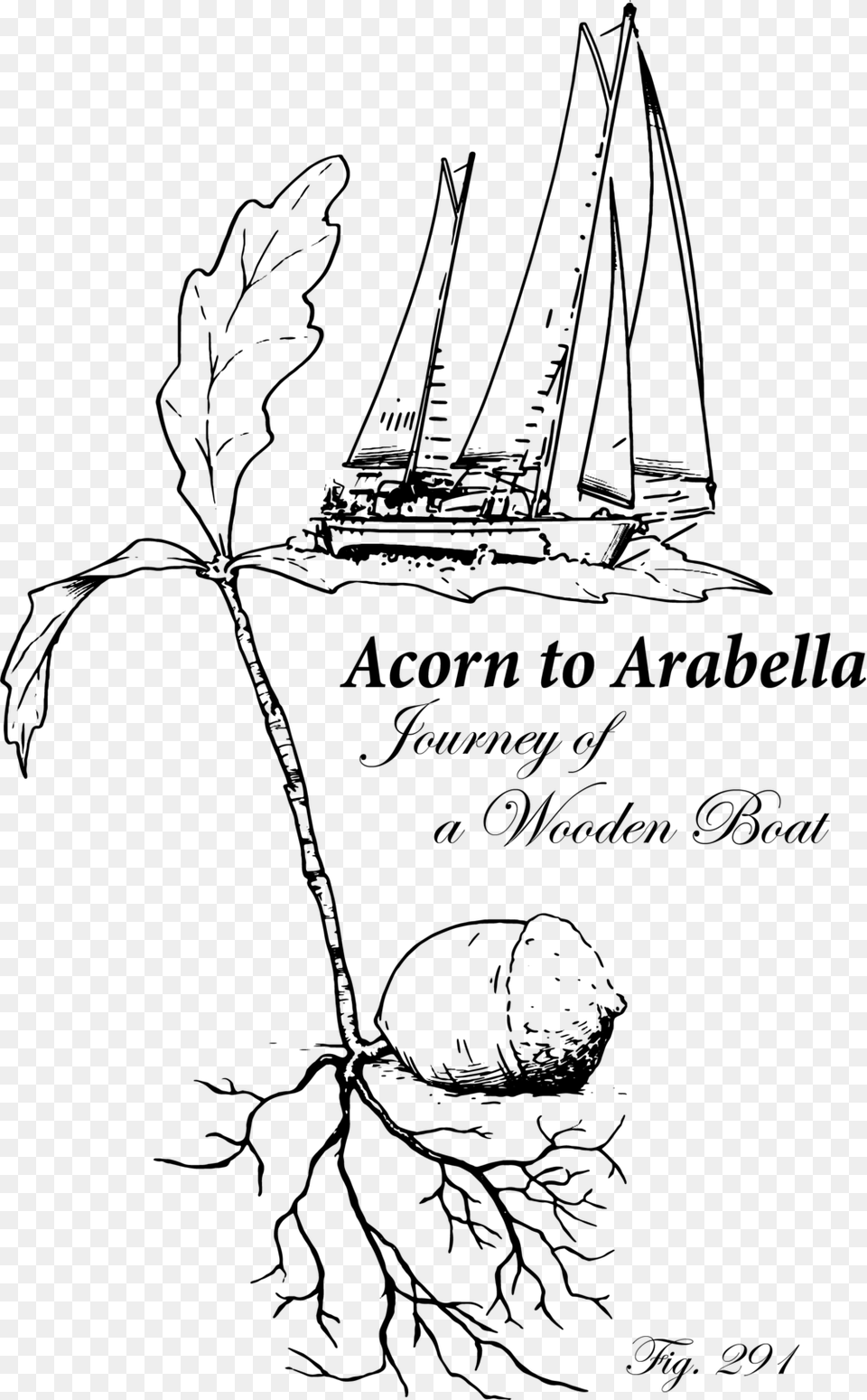 Illustrative Logo New Acorn To Arabella Logo, Gray Free Png Download