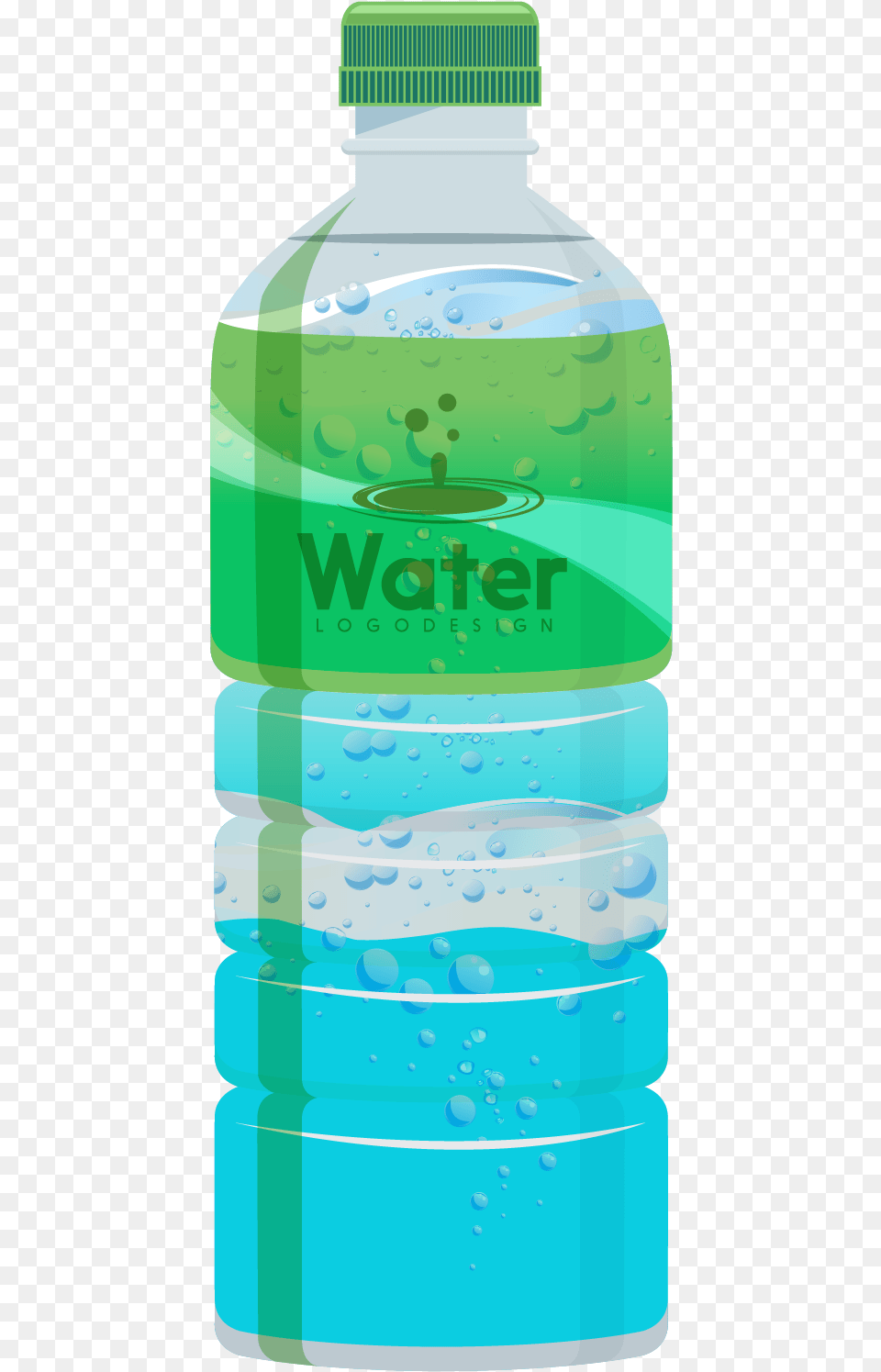 Illustrator Plastic Bottle Realistic, Water Bottle, Beverage, Mineral Water Free Png