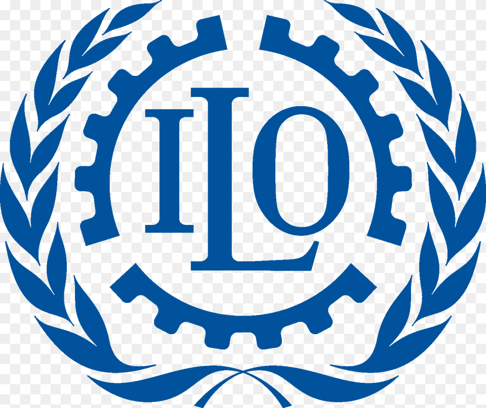 Ilo Logo International Labour Organization, Symbol, Emblem, Ammunition, Grenade Png