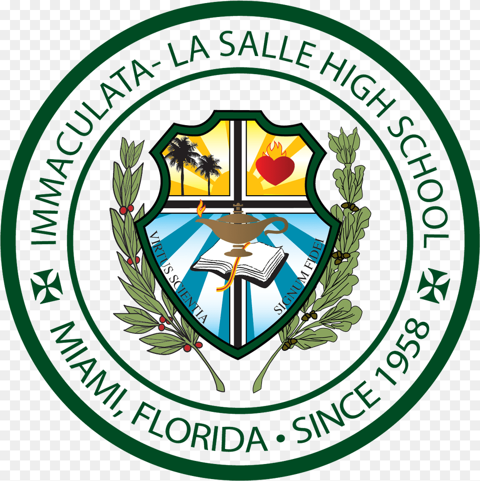 Ils Crest Transparent Immaculata La Salle High School, Emblem, Logo, Symbol, Badge Free Png Download