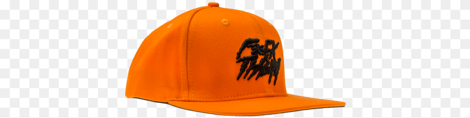 Iltovka Fck Them Classic Logo Orange Transparent, Baseball Cap, Cap, Clothing, Hat Png Image