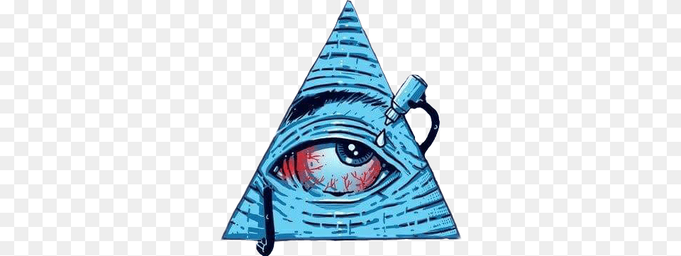Iluminati Illuminati Eye, Triangle, Clothing, Hat, Boat Free Png
