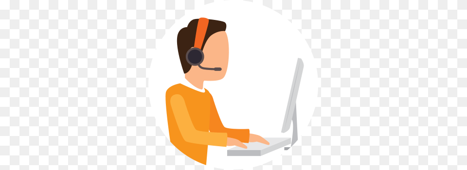 Ilustracin Curva Aprendizaje Iconos De Call Center En, Adult, Female, Person, Woman Png