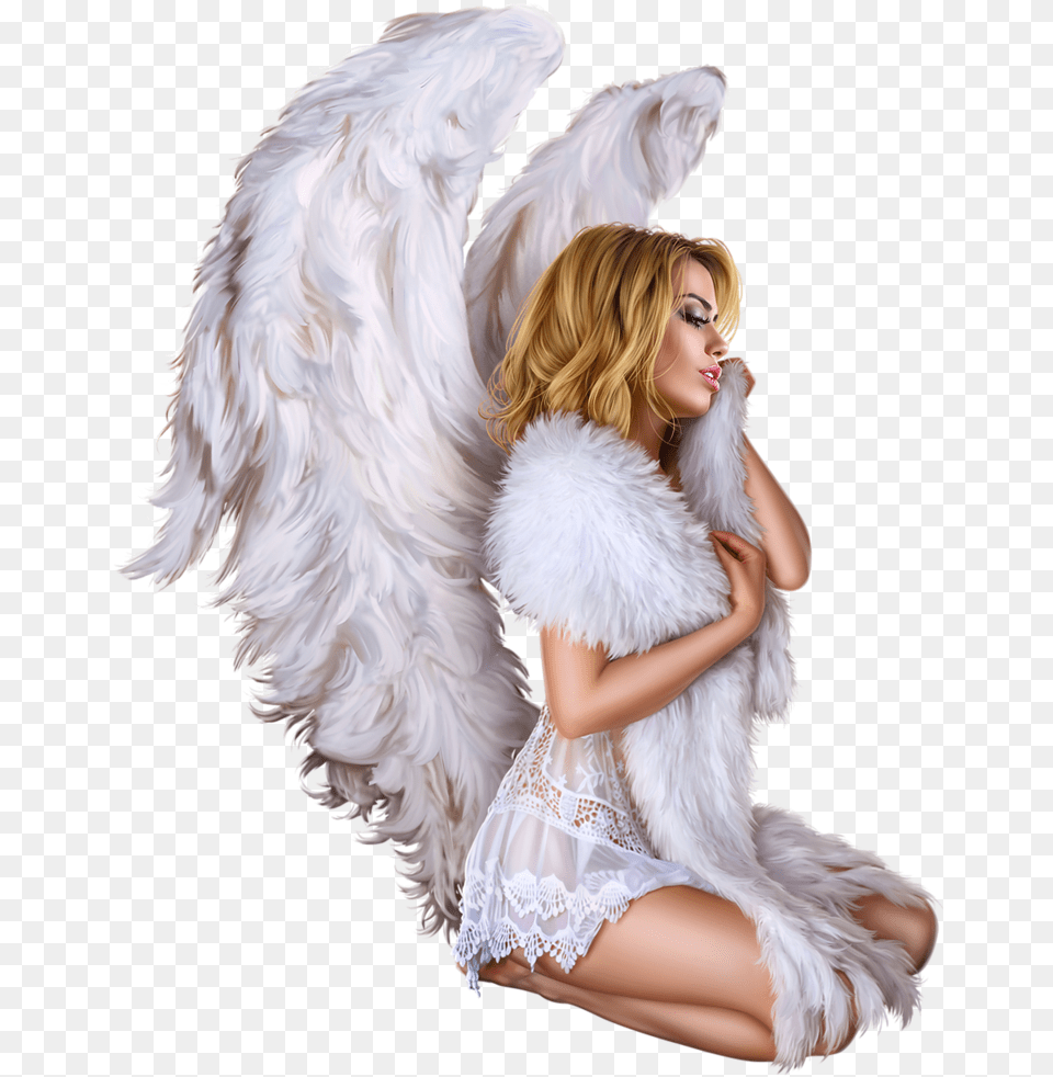 Ilustraciones De Chicas Chica De Ilustracin Muchachas Angel Woman, Adult, Female, Person, Face Free Png Download