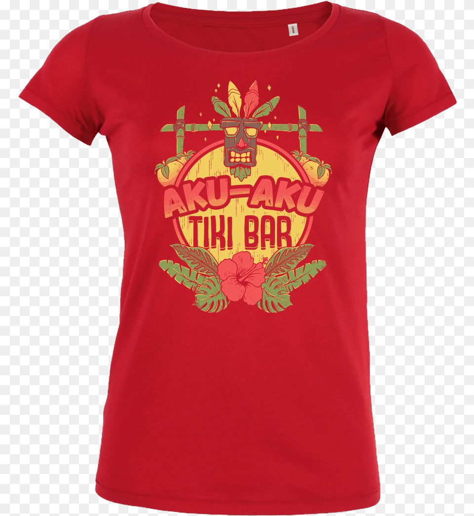 Ilustrata Aku Aku Tiki Bar T Shirt Stella Loves Red, Clothing, T-shirt Free Png