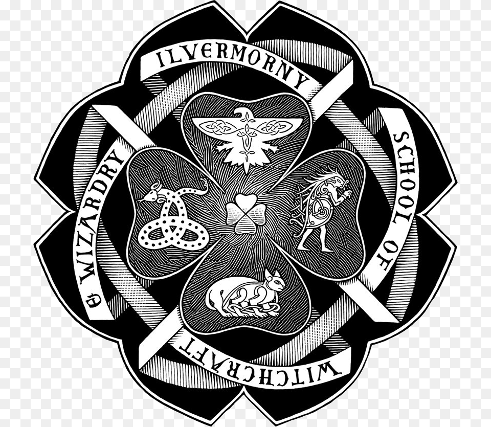 Ilvermorny Crest, Sticker, Logo, Emblem, Symbol Free Transparent Png