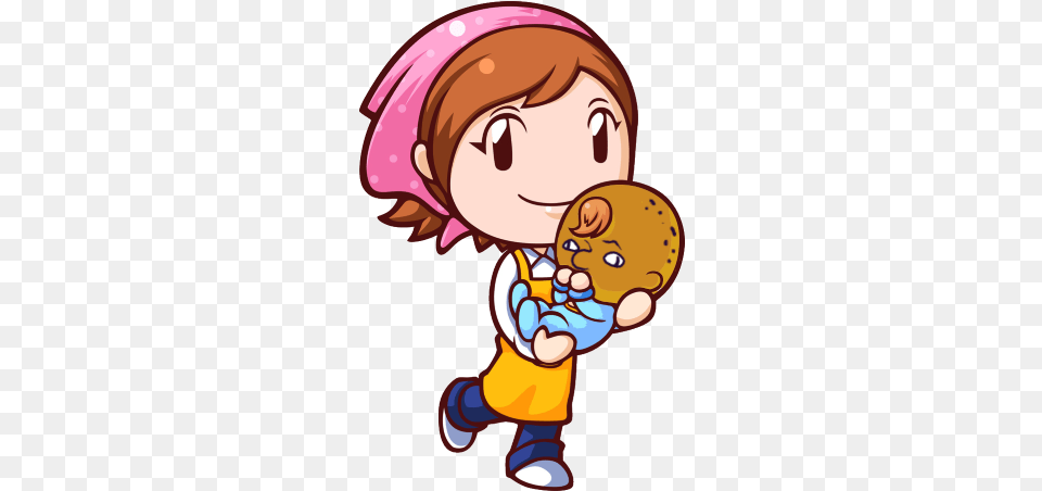 Im Going To Marry Cooking Mama Cooking Mama World, Baby, Person, Head, Face Free Png Download