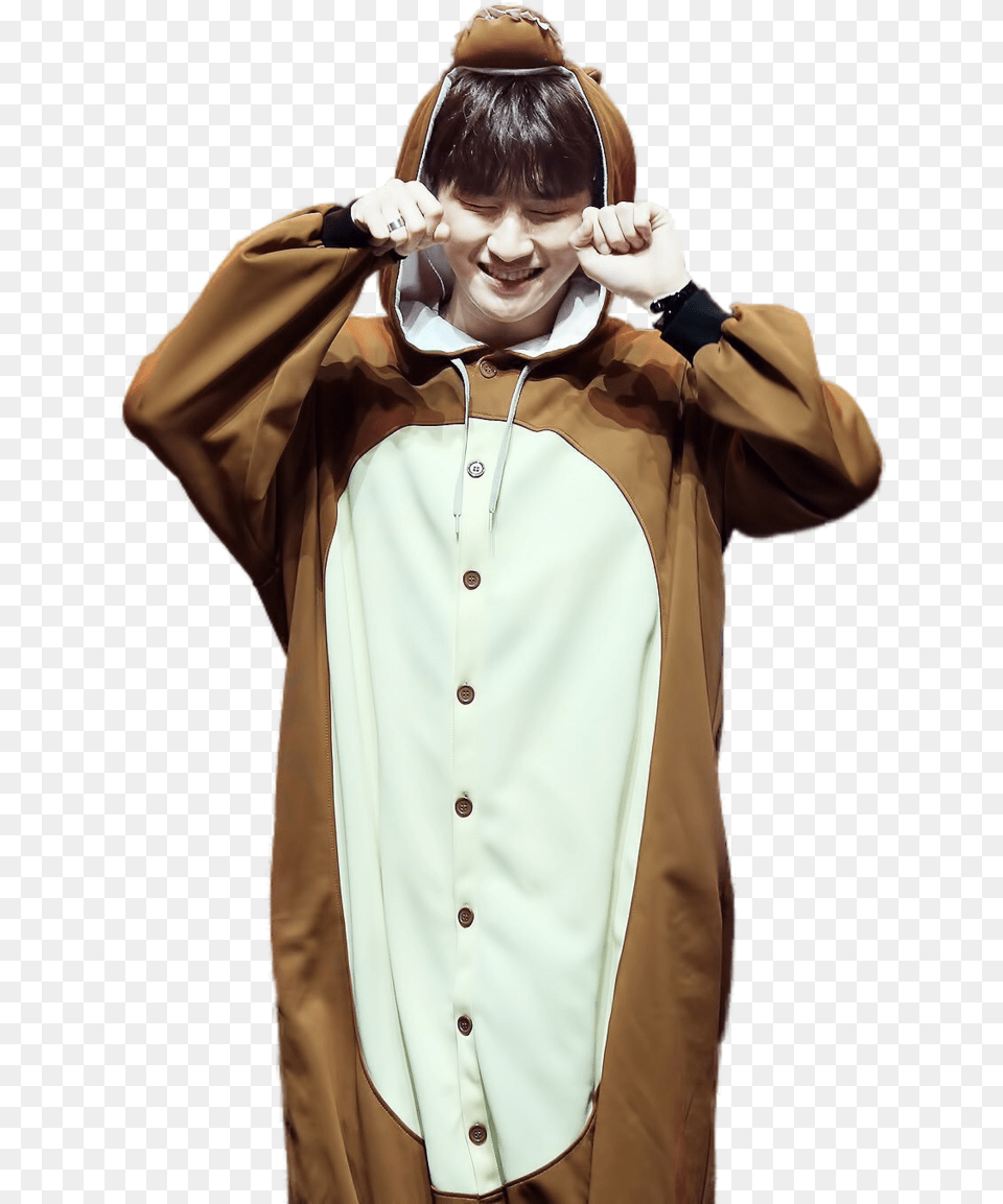 Im Monsta X Shared By Brendah Xd Im Monsta X, Clothing, Coat, Face, Head Free Transparent Png