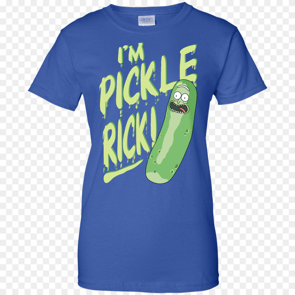Im Pickle Rick, Clothing, T-shirt, Food, Cucumber Png