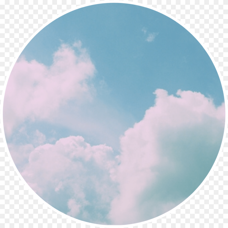 Im Rly Sleepygn Clouds Breathing Sky Bluesky Circle Color Gradient, Cloud, Nature, Outdoors, Cumulus Png