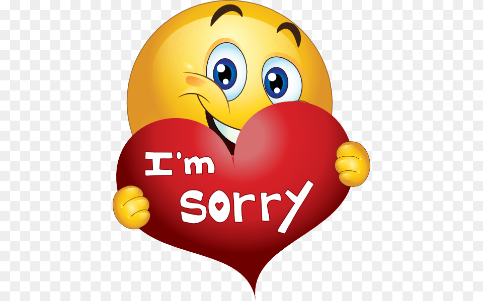 Im Sorry Emoji, Balloon Png Image