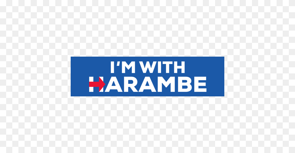 Im With Harambe Sticker, Logo Free Png Download