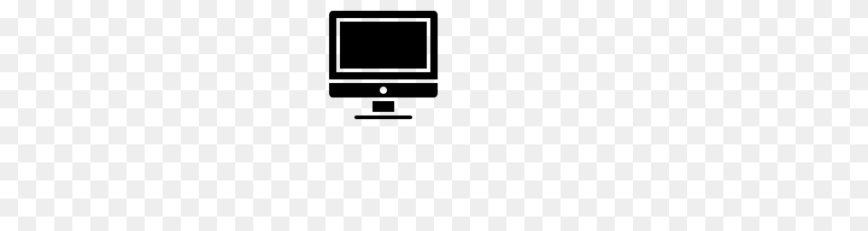 Imac Computer Display Mac Apple Desktop Icon In, Gray Free Transparent Png