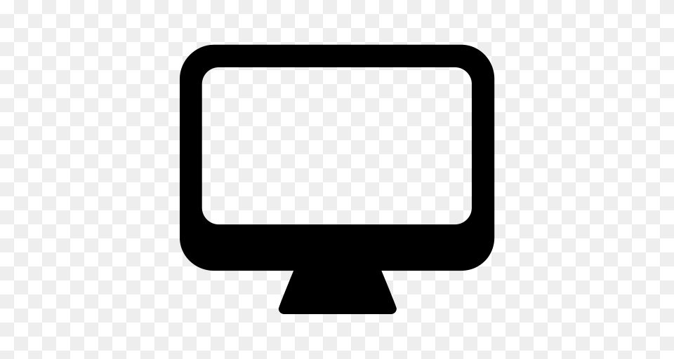 Imac Mac Computer Icon With And Vector Format For, Gray Png Image