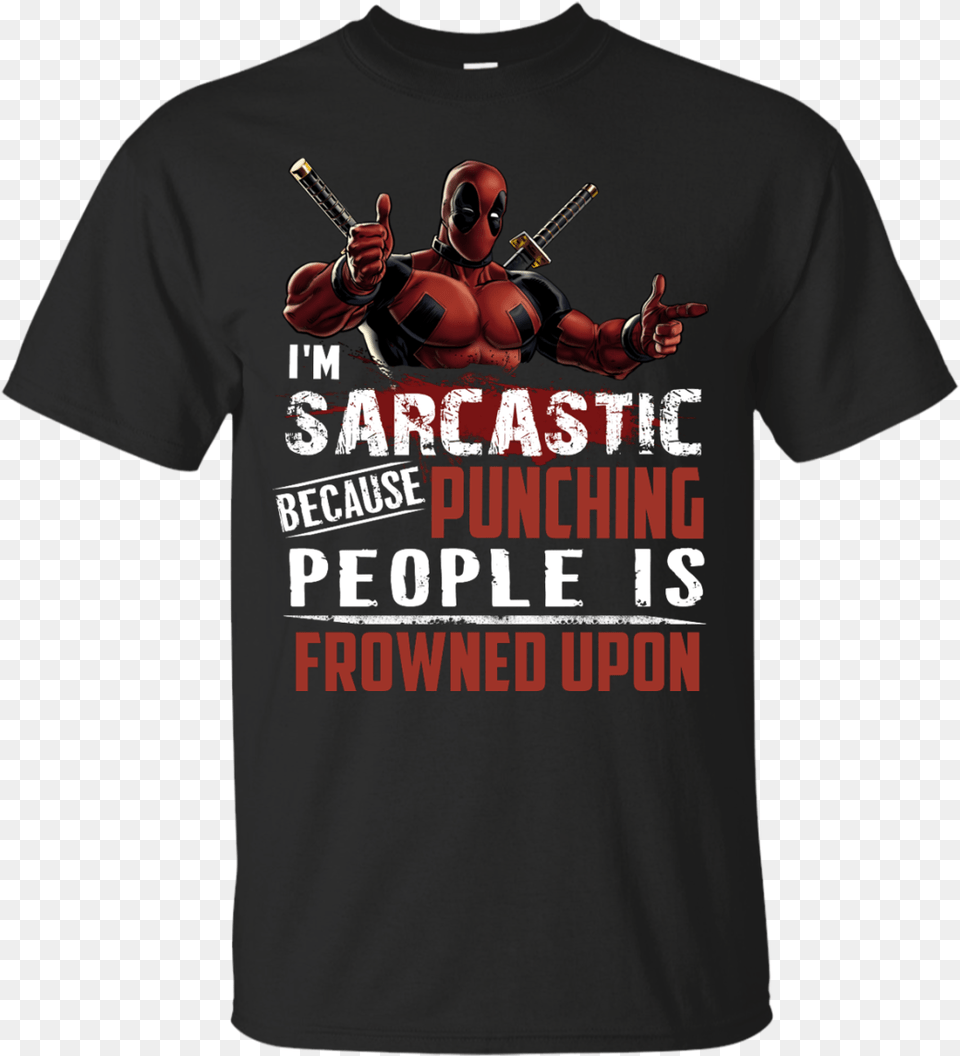 Image 1016px Deadpool Shirt Bury The Hatchet Shirt, Clothing, T-shirt, Adult, Male Free Png Download