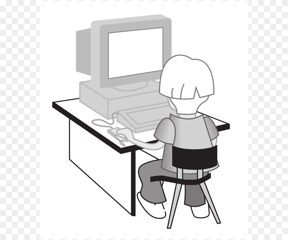 Image, Computer, Electronics, Furniture, Table Free Transparent Png