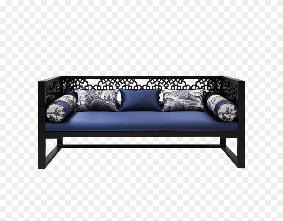Bench, Couch, Cushion, Furniture Png Image