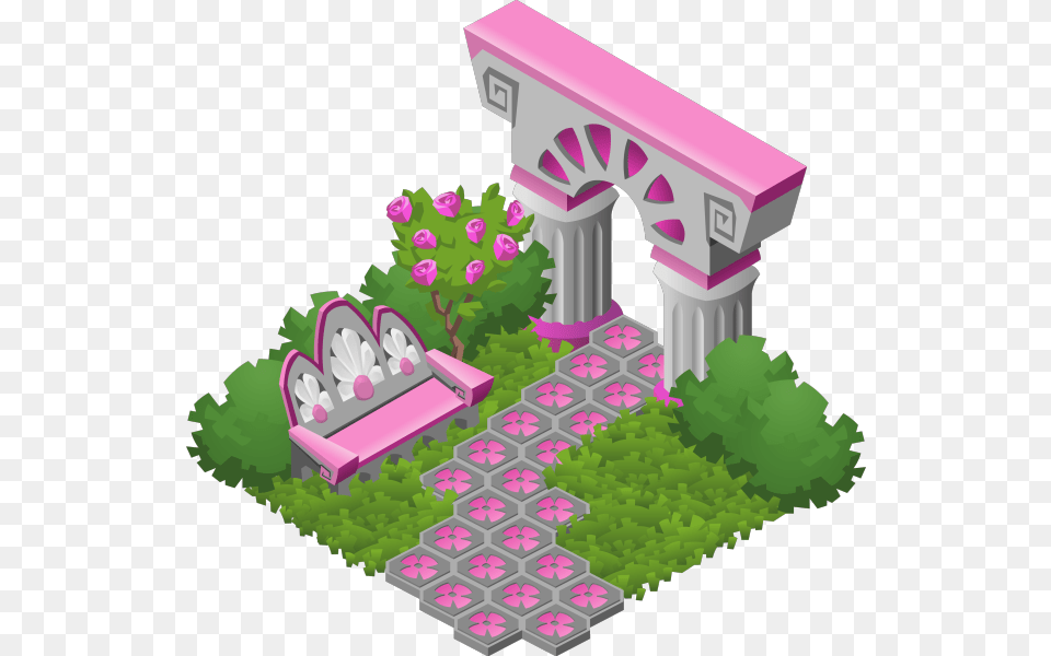 Image, Arch, Architecture, Purple, Garden Free Png