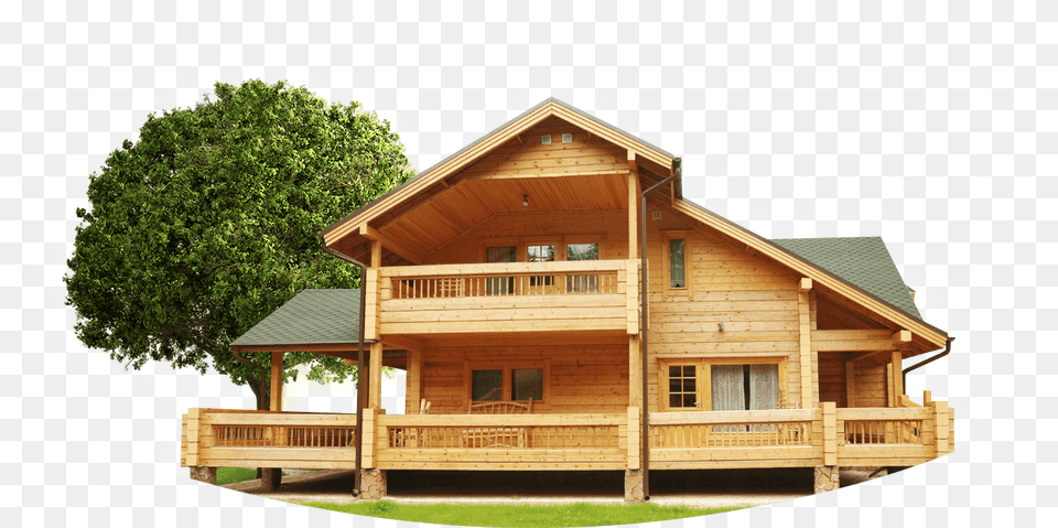 Image, Architecture, Building, Cabin, House Free Png Download