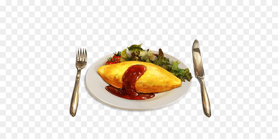 Image, Cutlery, Fork, Food, Ketchup Free Transparent Png