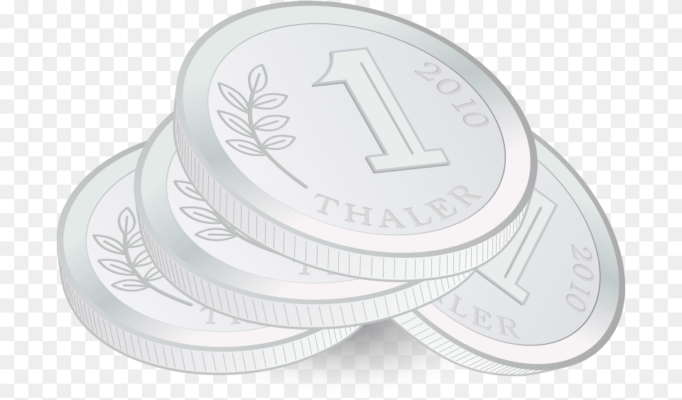 Silver, Coin, Money Png Image