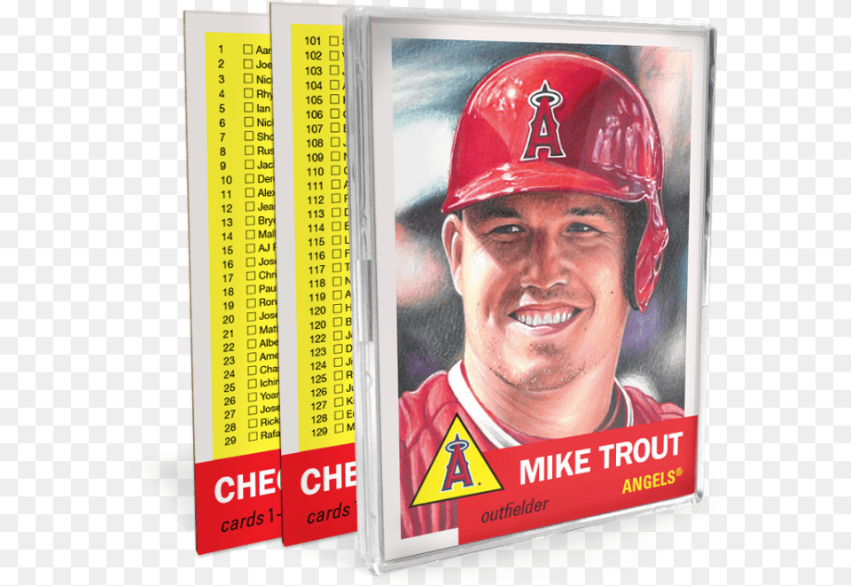 2018 Topps Living Set Baseball Cards, Person, Clothing, People, Hardhat Png Image