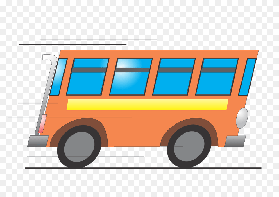 Bus, Minibus, Transportation, Van Png Image