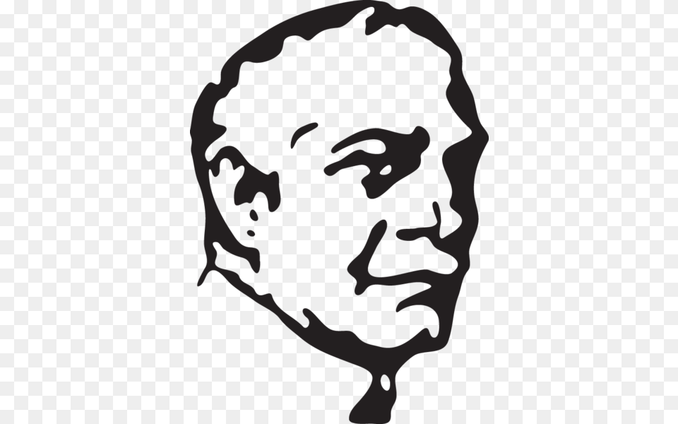 Stencil, Baby, Person, Head Png Image