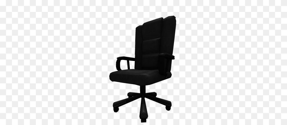 Chair, Furniture, Black Png Image