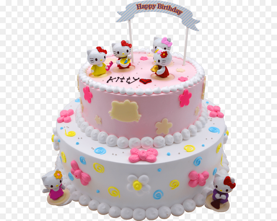 Birthday Cake, Cake, Cream, Dessert Png Image