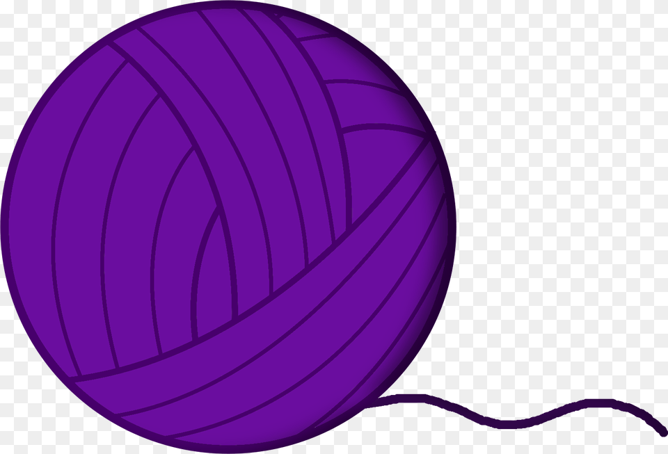 Purple, Sphere, Yarn, Balloon Png Image