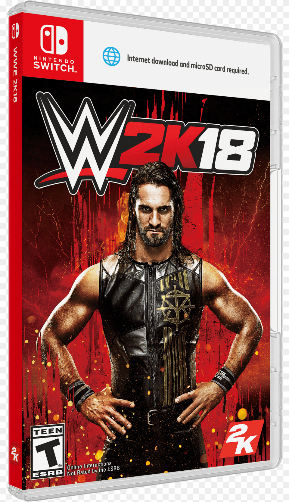 Image 2k18 Wwe Nintendo Switch, Adult, Person, Man, Male Free Png