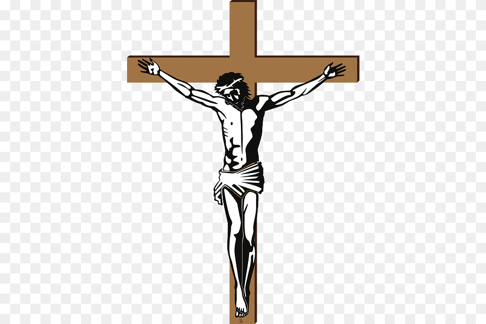 Image, Cross, Symbol, Crucifix, Head Free Png