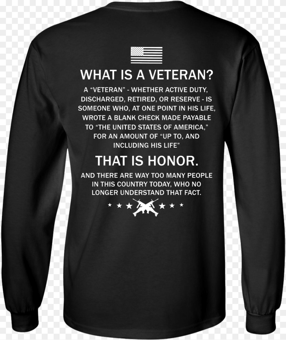 304px What Is A Veteran That Is Honor T Shirts Camaro 5th Gen Shirt, Clothing, Long Sleeve, Sleeve, T-shirt Png Image