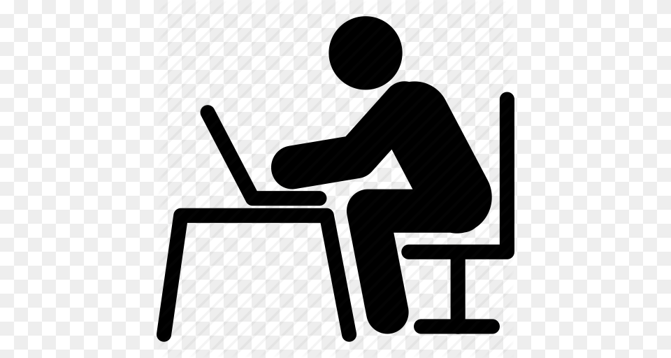Image, Person, Sitting, Computer, Electronics Free Png Download