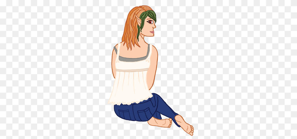 Image, Person, Kneeling, Adult, Female Png