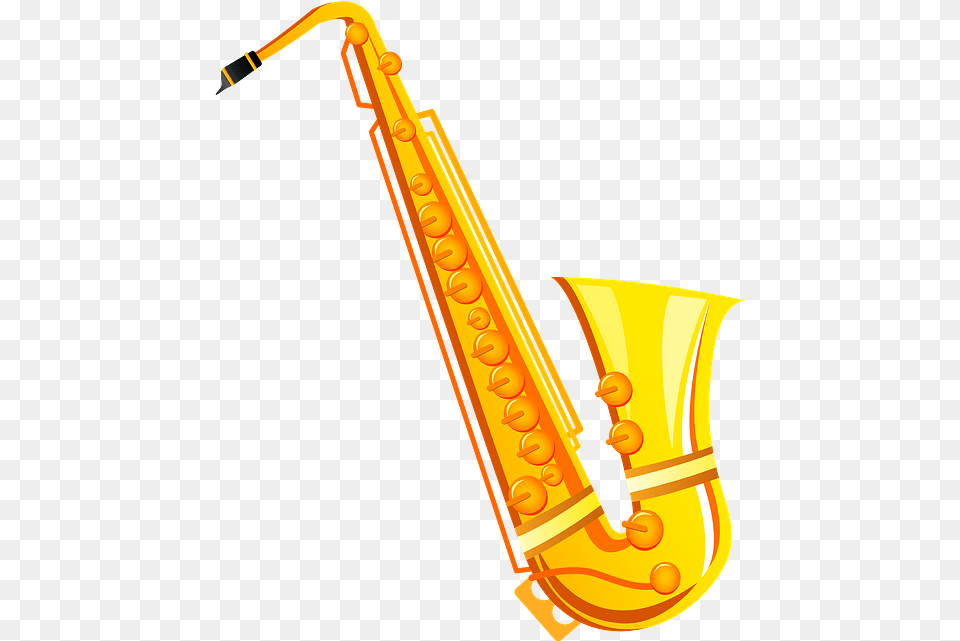 Image, Musical Instrument, Saxophone, Device, Grass Free Png
