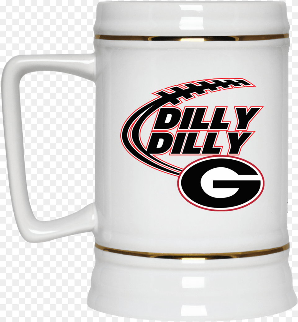 Image 6 Georgia Bulldogs Dilly Dilly White Mug Amp Beer Brazil 2016 Flag Green T Shirt, Cup, Stein Png