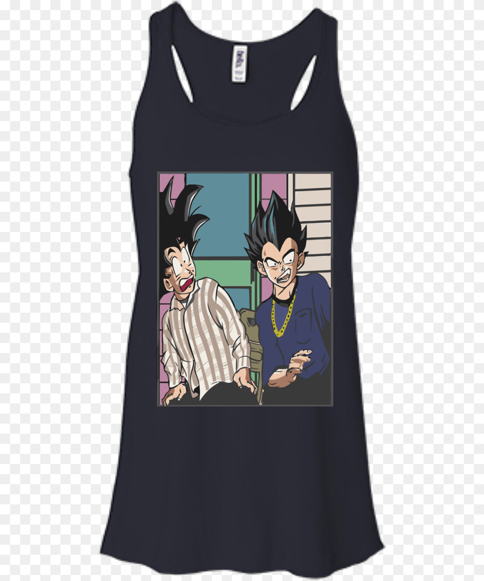 Image 642px Goku And Vegeta Shirt Friday The Movie Born In The 70s Grew Up, Book, Publication, Tank Top, Clothing Png