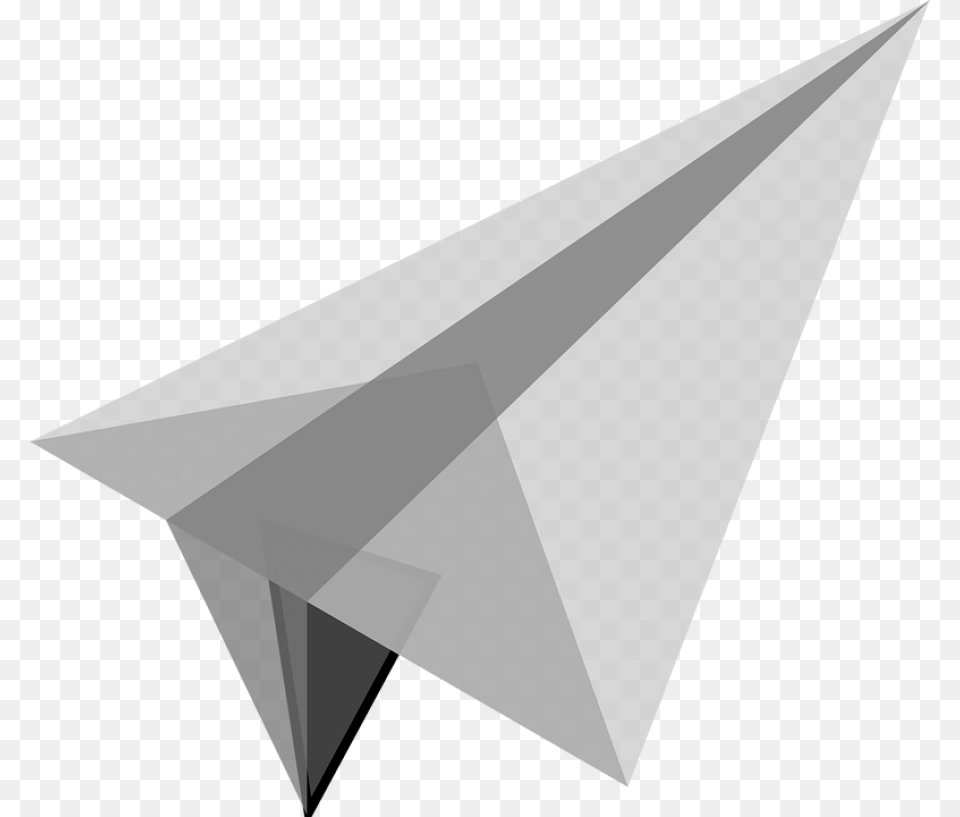 Triangle, Paper, Aircraft, Airplane Png Image